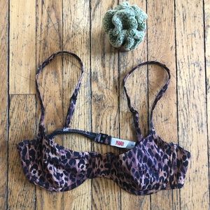 Solid & Striped - Eva Top Leopard Print - Size M